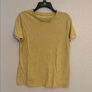 Mossimo Supply Co. Mustard Short Sleeve Tee
